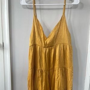 Shein yellow dress
